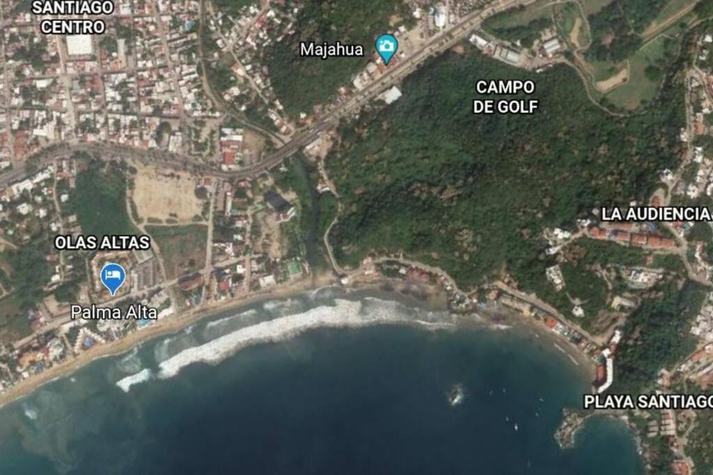 Hermoso Apartamento En Manzanillo Con Alberca Y Cancha De Tenis, Ideal Para Relajarse Y Disfrutar De Una Escapada Tranquila En El Paraiso Tropical Exterior photo